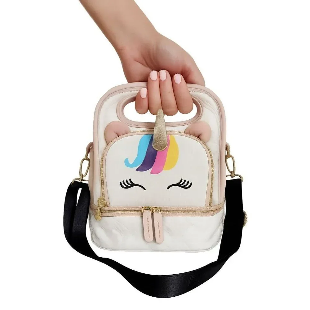 Betsey Johnson Unicorn Insulated Food Bag Lunch Dinner Snack Carrier